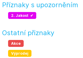 Výběr příznaků